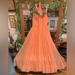 Vintage chiffon dress